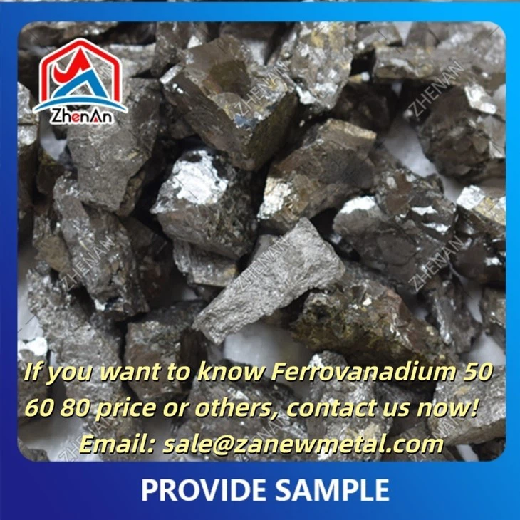 50-100 mm industrikvalitet 60 % ferrovanadium