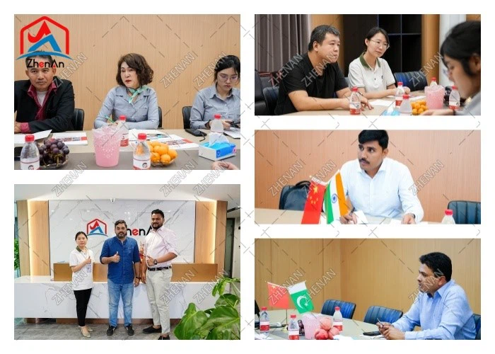 International Clients Visiting ZhenAn to Discuss EMM Alloying Applications International Clients Visiting ZhenAn to Discuss EMM Alloying Applications