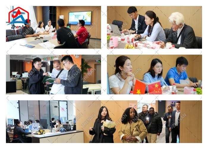 Overseas Clients Inspect Grinding, Classification, and Moisture Control Systems Overseas Clients Inspect Grinding, Classification, and Moisture Control Systems