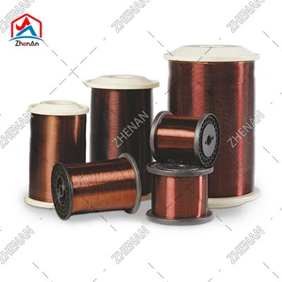 Høytemperaturbestandig emaljert aluminiumstråd